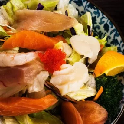 Sashimi Salad